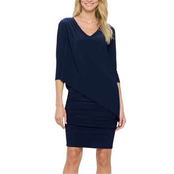 Last Tango 3/4 Sleeve Versatile Tunic Dress - Picture 1 of 8